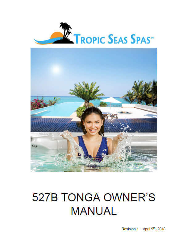 Tropic Seas Spa Owners Manual
