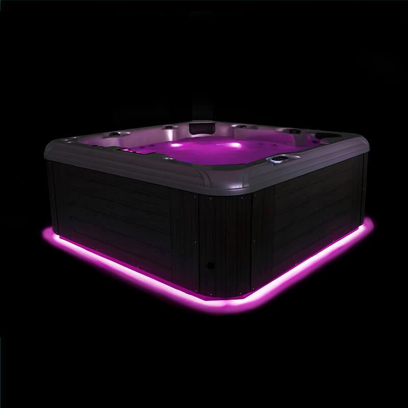 Tropic Seas Spas: Pacific Aqua Glow LED | Pink