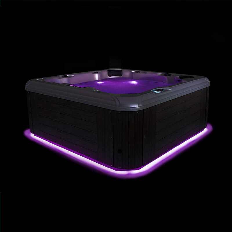 Tropic Seas Spas: Pacific Aqua Glow LED | Purple